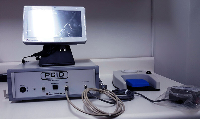 Powered Cole Isolation Device used for Hair Transplant Treatment